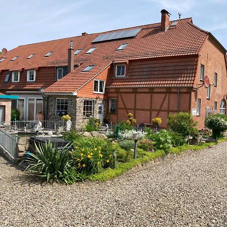 Landhausidyll Ferienwohnung Grundshagen Extérieur photo