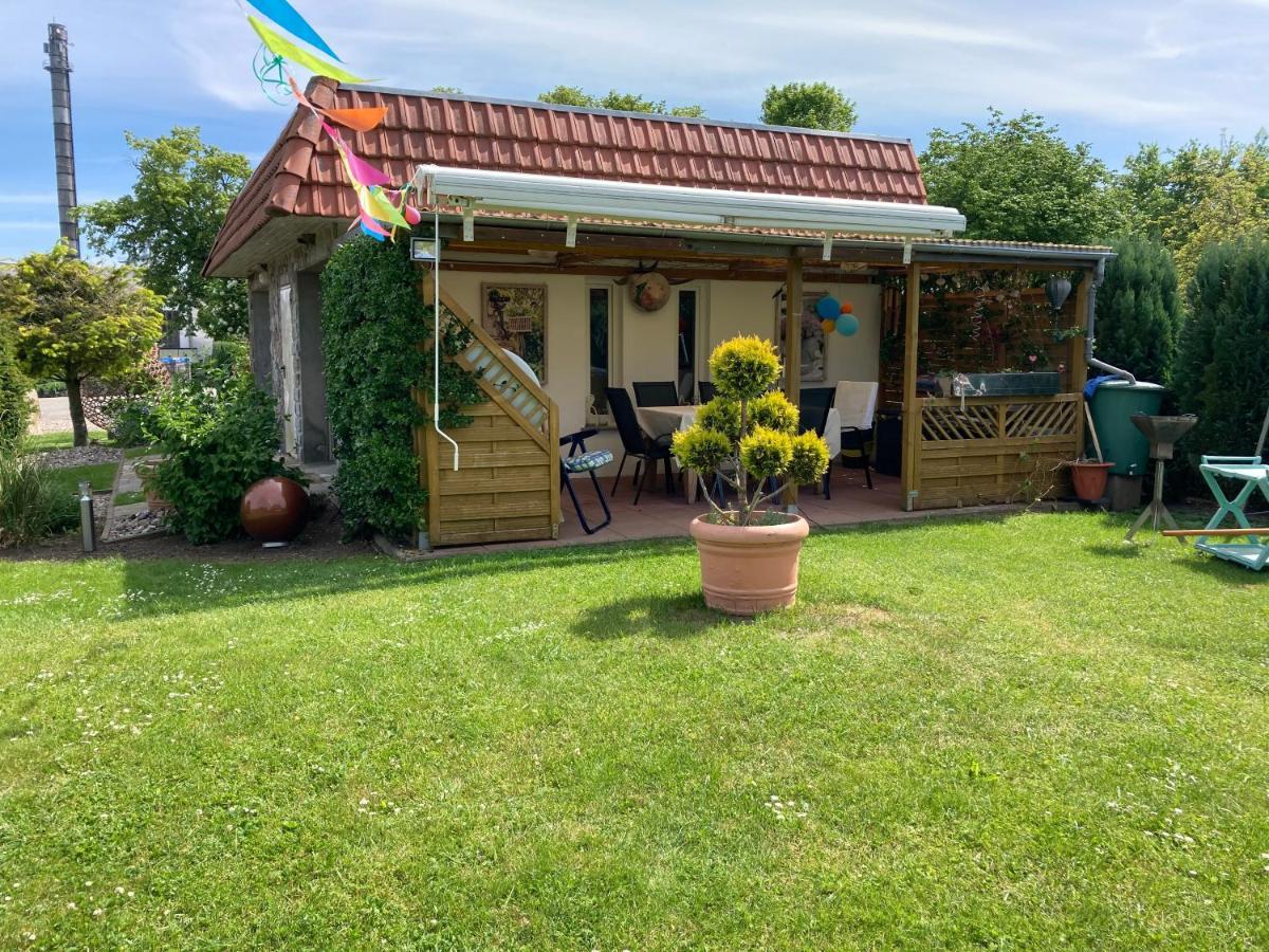 Landhausidyll Ferienwohnung Grundshagen Extérieur photo